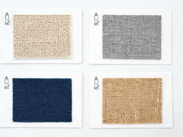 Decorative textile and wall panel sample set